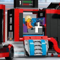 Set de construcție Lego City: F1 Truck with RB20 & AMR24 F1 cars (60445) imaginea #9 — magazin online Desire.md