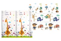 Covor joc pentru copii 4Play Giraffes/Animals 180x200x1.5cm