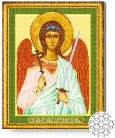 Pictura cu diamante după numere Art Gallery Premium Arhanghel Mihail GA71232