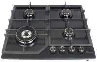 Plită incorporabilă cu gaz Tornado H79-6004GD Matt Black