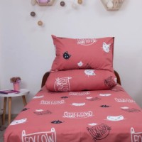 Подростковое постельное белье Relaxe Home Soft Dreams Kitten Red 145x210 (020209) фото №6 — интернет-магазин Desire.md