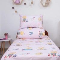 Подростковое постельное белье Relaxe Home Soft Dreams Pink Sailor 145x210 (020204) фото №5 — интернет-магазин Desire.md