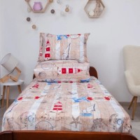 Подростковое постельное белье Relaxe Home Soft Dreams Sea Cruise 145x210 (020206)