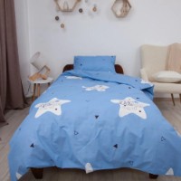 Подростковое постельное белье Relaxe Home Soft Dreams Twinkling star 145x210 (020207) фото №4 — интернет-магазин Desire.md