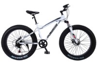 Велосипед Frike Gunsrose Fatbike 24 White фото №1 — интернет-магазин Desire.md