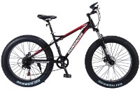 Велосипед Frike Gunsrose Fatbike 24 Red/Black фото №1 — интернет-магазин Desire.md