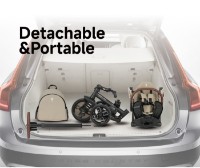 Bicicletă copii Qplay Comfo Max Beige imaginea #7 — magazin online Desire.md