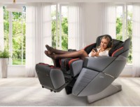 Массажное кресло Casada AlphaSonic III Grey/Black фото №2 — интернет-магазин Desire.md