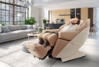 Массажное кресло Casada AlphaSonic III White/Khaki фото №6 — интернет-магазин Desire.md