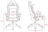 Геймерское кресло Arozzi Torretta Soft Fabric V2 Blue фото №3 — интернет-магазин Desire.md