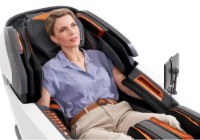 Массажное кресло Casada Titan White/Grey фото №5 — интернет-магазин Desire.md