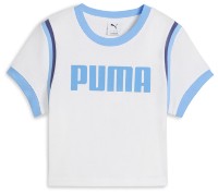 Женская футболка Puma Future Archive Graphic Baby Tee Puma White, s.M фото №1 — интернет-магазин Desire.md