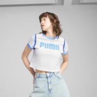 Женская футболка Puma Future Archive Graphic Baby Tee Puma White, s.XL фото №2 — интернет-магазин Desire.md