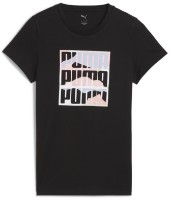 Tricou de dame Puma Graphics Mountain Tee Puma Black, s.M