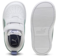Ghete pentru copii Puma Rickie V Inf Puma White/Green Moon/Blue Crystal, s.23 imaginea #6 — magazin online Desire.md
