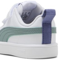 Ghete pentru copii Puma Rickie V Inf Puma White/Green Moon/Blue Crystal, s.24 imaginea #5 — magazin online Desire.md