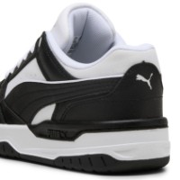 Ghete pentru copii Puma Rebound Retro Jr Puma White/Black, s.37 imaginea #5 — magazin online Desire.md