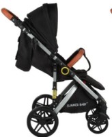Carucior Summer Baby Sempre (4396) Black imaginea #5 — magazin online Desire.md