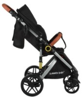 Carucior Summer Baby Sempre (4396) Black imaginea #7 — magazin online Desire.md