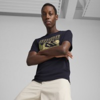 Tricou bărbătesc Puma Graphics Mountain Tee New Navy, s.XXL imaginea #2 — magazin online Desire.md