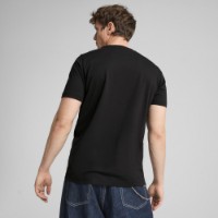 Tricou bărbătesc Puma Graphics Wording Tee Puma Black, s.L imaginea #3 — magazin online Desire.md