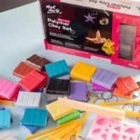 Set pentru creatie Mont Marte Baking clay 75pcs (MMSP7501)