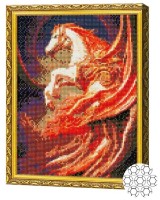 Алмазная картина по номерам Art Gallery Premium Боевой конь GB84726 фото №1 — интернет-магазин Desire.md