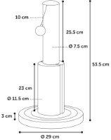 Ansamblu pentru pisici Flamingo Ayla (561098) imaginea #3 — magazin online Desire.md