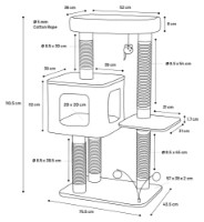 Ansamblu pentru pisici Flamingo Fati (561302) imaginea #2 — magazin online Desire.md