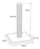 Ansamblu pentru pisici Flamingo Glen (561034) imaginea #2 — magazin online Desire.md