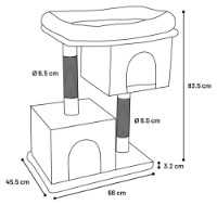 Ansamblu pentru pisici Flamingo Kajal (561357) imaginea #2 — magazin online Desire.md