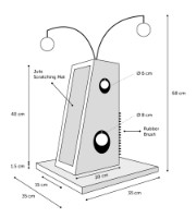 Ansamblu pentru pisici Flamingo Sno 4 (560800) imaginea #4 — magazin online Desire.md