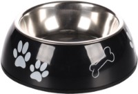 Bol pentru câini Flamingo Divar Paw Print 230ml 520516