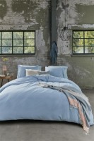 Lenjerie de pat Beddinghouse Care Organic Basic Blue 200x200/220cm (221451) imaginea #3 — magazin online Desire.md