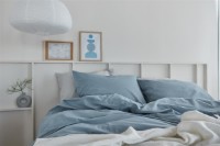 Lenjerie de pat Beddinghouse Care Organic Basic Blue 200x200/220cm (221451) imaginea #4 — magazin online Desire.md