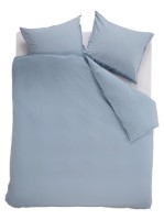 Lenjerie de pat Beddinghouse Care Organic Basic Blue Grey 200x200/220cm (219577)