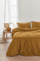 Lenjerie de pat Beddinghouse Care Organic Basic Ochre 200x200/220cm (219517) imaginea #3 — magazin online Desire.md