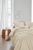 Lenjerie de pat Beddinghouse Care Organic Basic Sand 200x200/220cm (219567) imaginea #3 — magazin online Desire.md