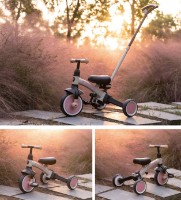 Bicicletă copii Qplay Stager 3 in1 Pink imaginea #6 — magazin online Desire.md