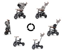 Bicicletă copii Qplay Rito Deluxe Grey imaginea #10 — magazin online Desire.md