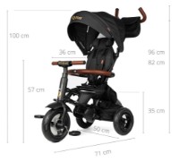 Детский велосипед Qplay Rito Deluxe Black фото №12 — интернет-магазин Desire.md