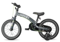 Bicicletă copii Qplay Miniby 3in1 14 Grey  imaginea #2 — magazin online Desire.md
