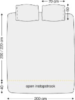 Lenjerie de pat Beddinghouse Gloss White 200x200/220cm (260938) imaginea #5 — magazin online Desire.md