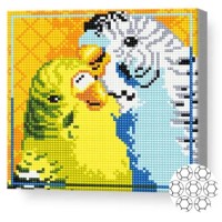 Mozaic cu diamante Art Gallery Premium Budgerigars 20x20cm (BJ692)