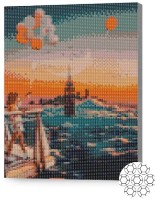 Алмазная картина по номерам Art Gallery Premium Девочка с шарами XQB84041 фото №1 — интернет-магазин Desire.md