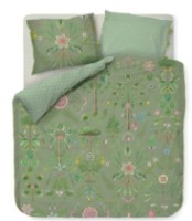 Lenjerie de pat Pip Studio Bamboleo box Green 240x200/220cm (320412)