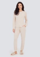 Pijama Ajoure TK23639 Beige, s.S