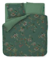 Lenjerie de pat Pip Studio Cece Fiore Green 240x200/220cm (278084)