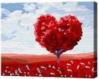 Tablou pe numere Art Gallery Premium Copacul inimă CX4420 imaginea #1 — magazin online Desire.md