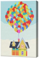 Картина по номерам Art Gallery Premium Дом на воздушных шариках CX3957 фото №1 — интернет-магазин Desire.md